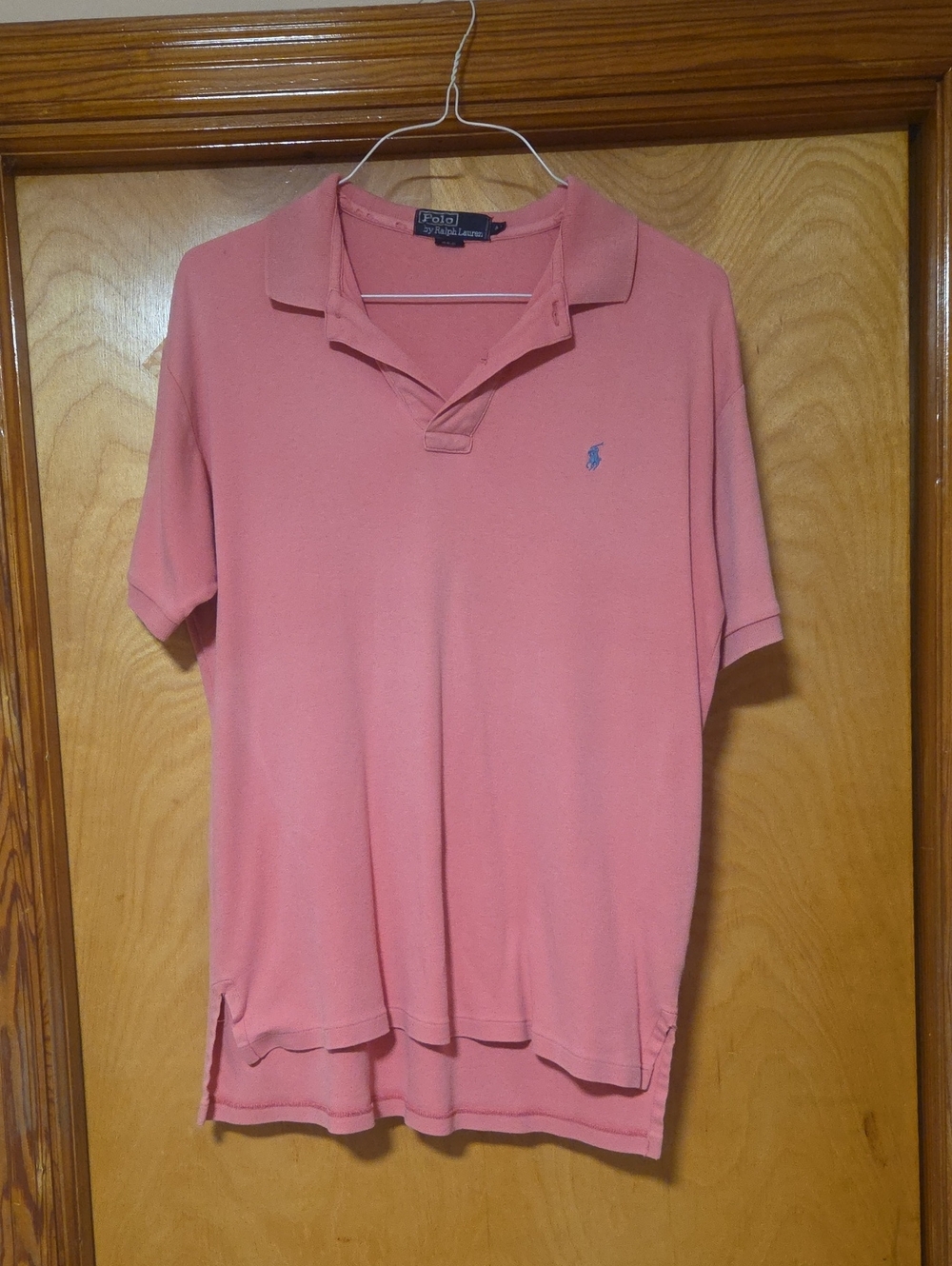 Polo by Ralph Lauren Salmon Pink Short-Sleeve Polo Size M